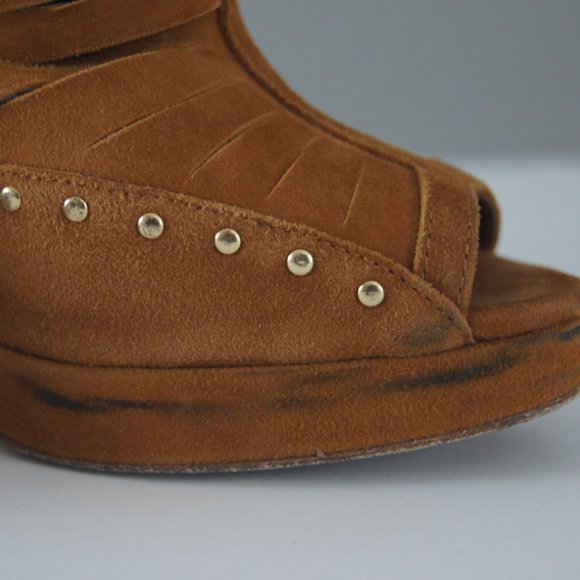 Boutique 9 Btrashelle Genuine Leather Heel Bootie Date Wedding Party Birthday 7 - Picture 4 of 9